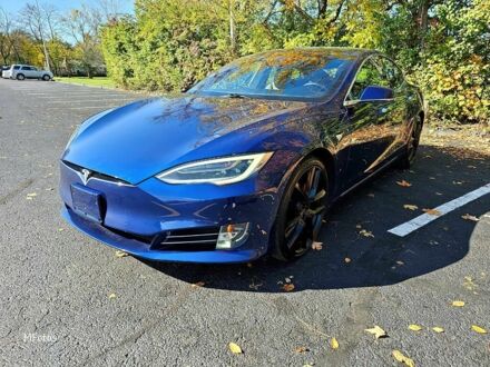 Синий Тесла Модель С, объемом двигателя 0 л и пробегом 78 тыс. км за 21000 $, фото 1 на Automoto.ua