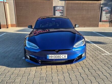 Синій Тесла Модель С, об'ємом двигуна 0 л та пробігом 85 тис. км за 23100 $, фото 1 на Automoto.ua