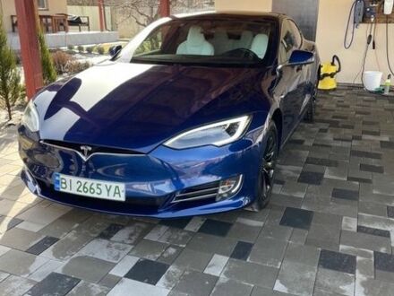 Синій Тесла Модель С, об'ємом двигуна 0 л та пробігом 96 тис. км за 27000 $, фото 1 на Automoto.ua