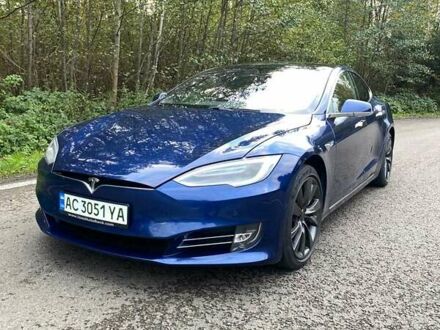 Синій Тесла Модель С, об'ємом двигуна 0 л та пробігом 245 тис. км за 27400 $, фото 1 на Automoto.ua