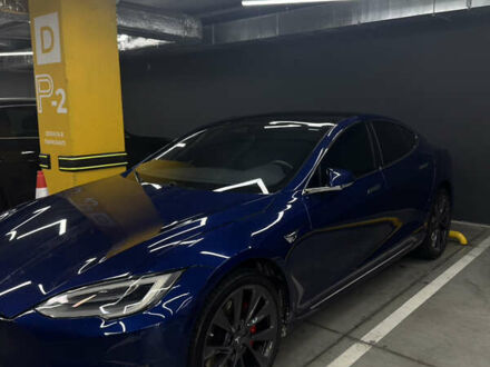 Синій Тесла Модель С, об'ємом двигуна 0 л та пробігом 112 тис. км за 37000 $, фото 1 на Automoto.ua