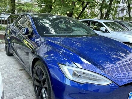 Синій Тесла Модель С, об'ємом двигуна 0 л та пробігом 32 тис. км за 80000 $, фото 1 на Automoto.ua