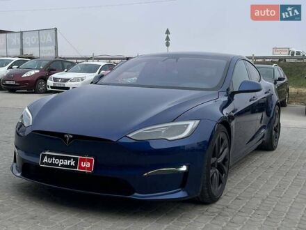 Тесла Модель С 2021 в Львове на Automoto.ua Синий Тесла Модель С, объемом двигателя 0 л и пробегом 78 тыс. км за 39990 $, фото 1 на Automoto.ua