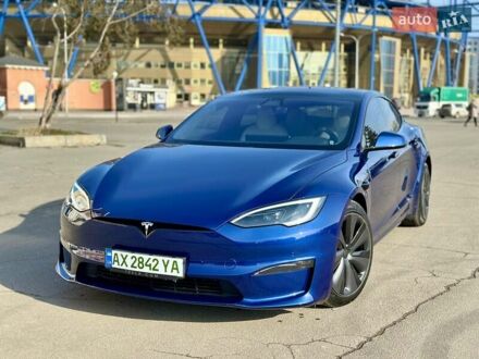Тесла Модель С 2021 в Харькове на Automoto.ua Синий Тесла Модель С, объемом двигателя 0 л и пробегом 29 тыс. км за 55000 $, фото 1 на Automoto.ua