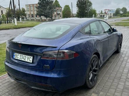 Тесла Модель С 2021 у Києві на Automoto.ua Синій Тесла Модель С, об'ємом двигуна 0 л та пробігом 22 тис. км за 37500 $, фото 1 на Automoto.ua