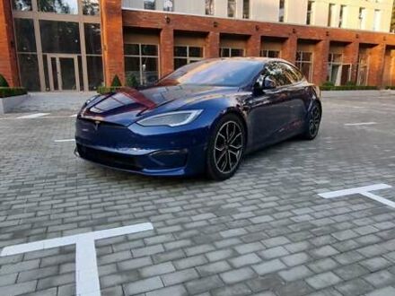 Тесла Модель С 2021 у Києві на Automoto.ua Синій Тесла Модель С, об'ємом двигуна 0 л та пробігом 52 тис. км за 47000 $, фото 1 на Automoto.ua