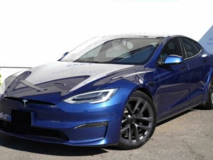 Синий Тесла Модель С, объемом двигателя 0 л и пробегом 18 тыс. км за 13200 $, фото 1 на Automoto.ua