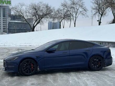 Синий Тесла Модель С, объемом двигателя 0 л и пробегом 99 тыс. км за 33333 $, фото 1 на Automoto.ua