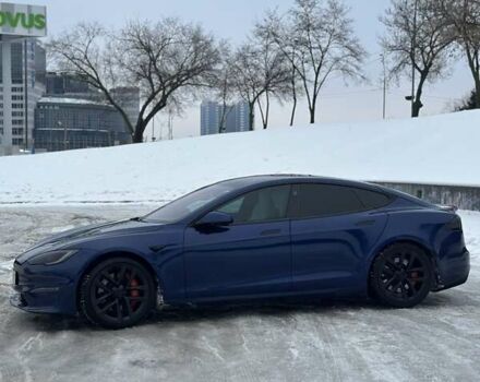 Синий Тесла Модель С, объемом двигателя 0 л и пробегом 99 тыс. км за 33333 $, фото 1 на Automoto.ua