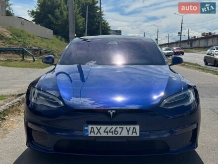 Синій Тесла Модель С, об'ємом двигуна 0 л та пробігом 60 тис. км за 45000 $, фото 1 на Automoto.ua