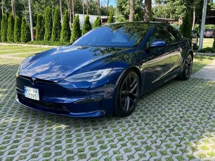 Синій Тесла Модель С, об'ємом двигуна 0 л та пробігом 39 тис. км за 34799 $, фото 1 на Automoto.ua