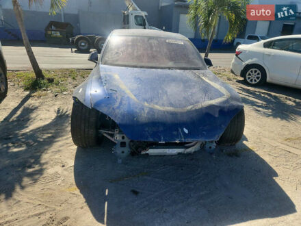 Синий Тесла Модель С, объемом двигателя 0 л и пробегом 20 тыс. км за 24500 $, фото 1 на Automoto.ua