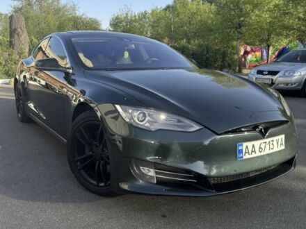 Зеленый Тесла Модель С, объемом двигателя 0 л и пробегом 182 тыс. км за 14500 $, фото 1 на Automoto.ua