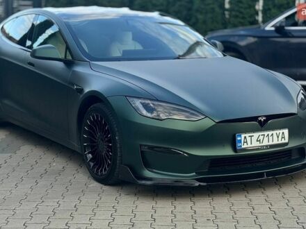 Зелений Тесла Модель С, об'ємом двигуна 0 л та пробігом 99 тис. км за 31900 $, фото 1 на Automoto.ua