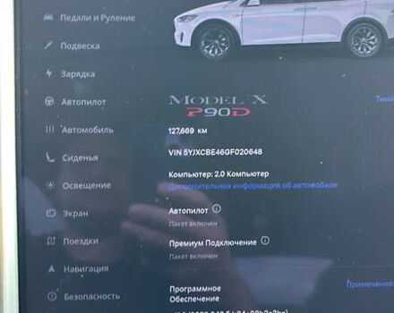 Белый Тесла Модель Х, объемом двигателя 0 л и пробегом 127 тыс. км за 19900 $, фото 12 на Automoto.ua