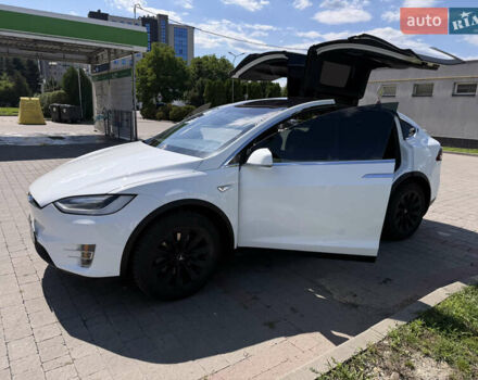 Белый Тесла Модель Х, объемом двигателя 0 л и пробегом 75 тыс. км за 24999 $, фото 17 на Automoto.ua