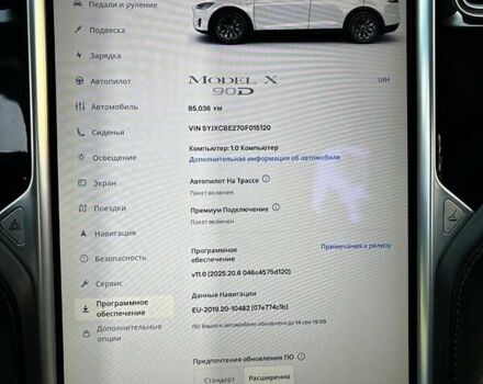 Белый Тесла Модель Х, объемом двигателя 0 л и пробегом 87 тыс. км за 21000 $, фото 8 на Automoto.ua