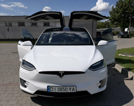 Белый Тесла Модель Х, объемом двигателя 0 л и пробегом 80 тыс. км за 23499 $, фото 13 на Automoto.ua