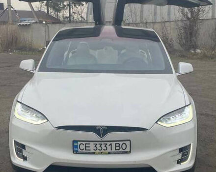 Белый Тесла Модель Х, объемом двигателя 0 л и пробегом 64 тыс. км за 29500 $, фото 2 на Automoto.ua