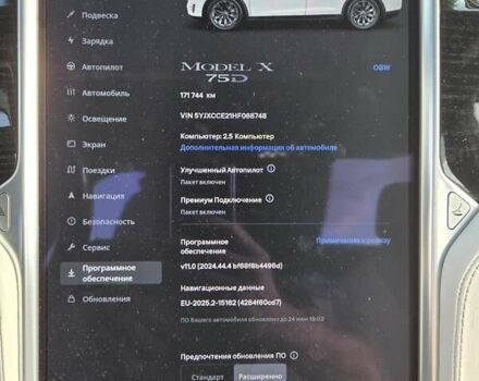 Білий Тесла Модель Х, об'ємом двигуна 0 л та пробігом 172 тис. км за 20900 $, фото 12 на Automoto.ua