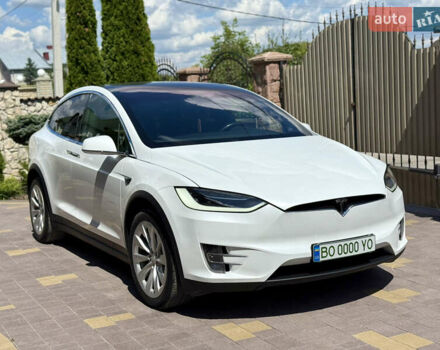 Белый Тесла Модель Х, объемом двигателя 0 л и пробегом 112 тыс. км за 31519 $, фото 1 на Automoto.ua
