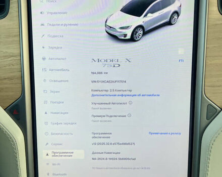 Тесла Модель Х 2018 у Дніпро (Дніпропетровську) на Automoto.ua Білий Тесла Модель Х, об'ємом двигуна 0 л та пробігом 194 тис. км за 29900 $, фото 25 на Automoto.ua