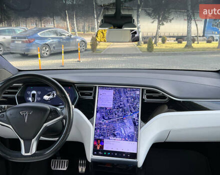 Белый Тесла Модель Х, объемом двигателя 0 л и пробегом 72 тыс. км за 40650 $, фото 12 на Automoto.ua