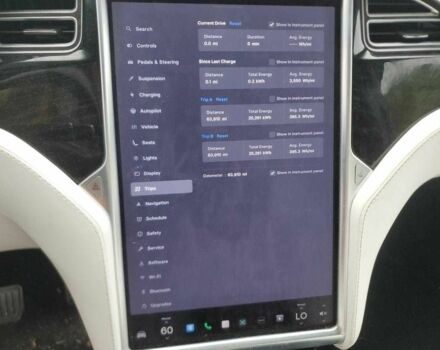 Белый Тесла Модель Х, объемом двигателя 0 л и пробегом 63 тыс. км за 9500 $, фото 8 на Automoto.ua