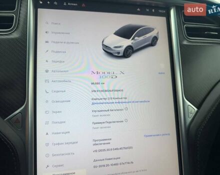 Белый Тесла Модель Х, объемом двигателя 0 л и пробегом 96 тыс. км за 25990 $, фото 21 на Automoto.ua