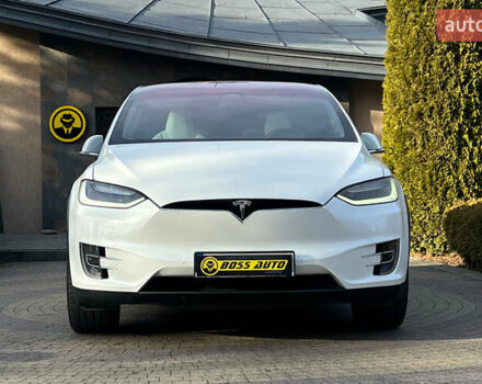 Белый Тесла Модель Х, объемом двигателя 0 л и пробегом 72 тыс. км за 40650 $, фото 1 на Automoto.ua