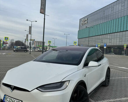 Білий Тесла Модель Х, об'ємом двигуна 0 л та пробігом 132 тис. км за 26999 $, фото 1 на Automoto.ua