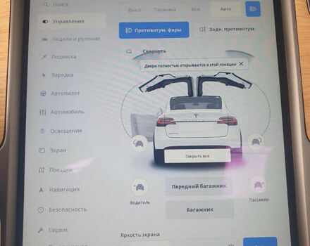 Белый Тесла Модель Х, объемом двигателя 0 л и пробегом 113 тыс. км за 53900 $, фото 8 на Automoto.ua