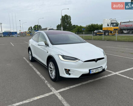 Белый Тесла Модель Х, объемом двигателя 0 л и пробегом 21 тыс. км за 28700 $, фото 3 на Automoto.ua
