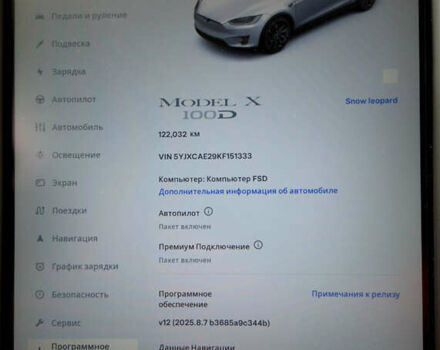 Белый Тесла Модель Х, объемом двигателя 0 л и пробегом 123 тыс. км за 29500 $, фото 18 на Automoto.ua