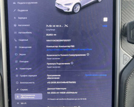 Белый Тесла Модель Х, объемом двигателя 0 л и пробегом 21 тыс. км за 28700 $, фото 26 на Automoto.ua