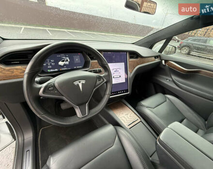 Белый Тесла Модель Х, объемом двигателя 0 л и пробегом 93 тыс. км за 33500 $, фото 21 на Automoto.ua