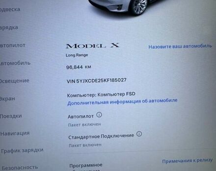 Белый Тесла Модель Х, объемом двигателя 0 л и пробегом 96 тыс. км за 30000 $, фото 12 на Automoto.ua