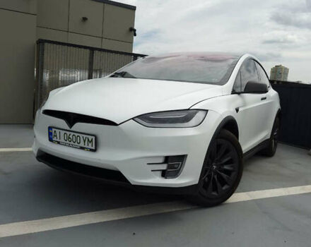 Белый Тесла Модель Х, объемом двигателя 0 л и пробегом 123 тыс. км за 29500 $, фото 3 на Automoto.ua