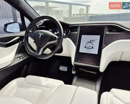 Белый Тесла Модель Х, объемом двигателя 0 л и пробегом 123 тыс. км за 29500 $, фото 12 на Automoto.ua