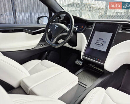 Белый Тесла Модель Х, объемом двигателя 0 л и пробегом 123 тыс. км за 29500 $, фото 8 на Automoto.ua