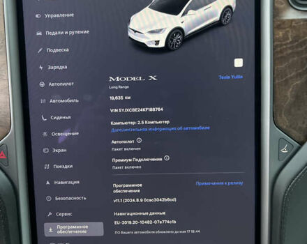 Белый Тесла Модель Х, объемом двигателя 0 л и пробегом 19 тыс. км за 47000 $, фото 28 на Automoto.ua