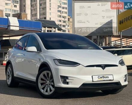 Білий Тесла Модель Х, об'ємом двигуна 0 л та пробігом 78 тис. км за 32900 $, фото 1 на Automoto.ua