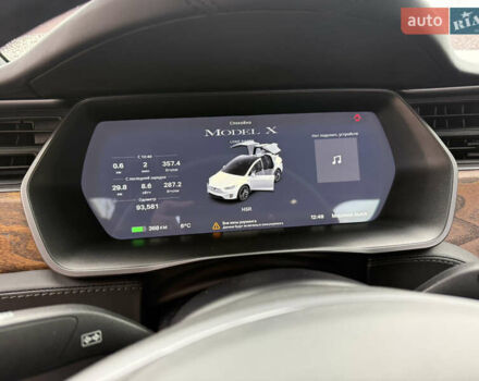 Белый Тесла Модель Х, объемом двигателя 0 л и пробегом 93 тыс. км за 33500 $, фото 22 на Automoto.ua