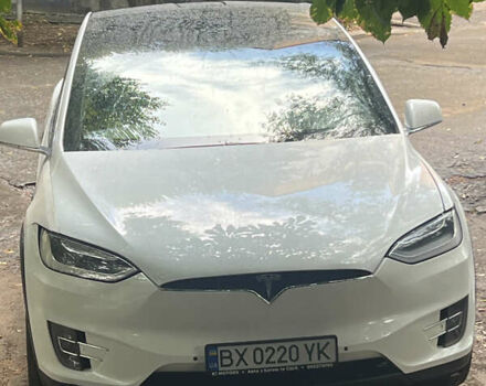 Белый Тесла Модель Х, объемом двигателя 0 л и пробегом 82 тыс. км за 30900 $, фото 14 на Automoto.ua