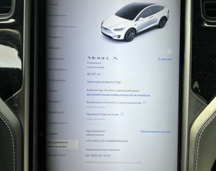 Білий Тесла Модель Х, об'ємом двигуна 0 л та пробігом 93 тис. км за 67500 $, фото 10 на Automoto.ua
