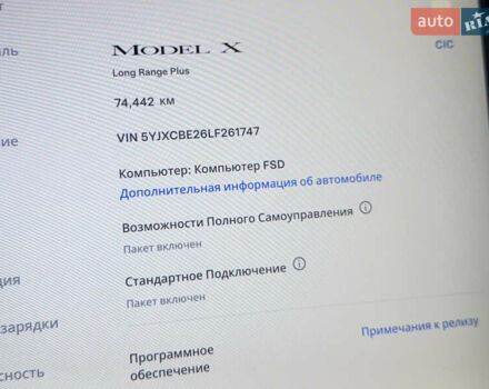 Белый Тесла Модель Х, объемом двигателя 0 л и пробегом 74 тыс. км за 33500 $, фото 49 на Automoto.ua