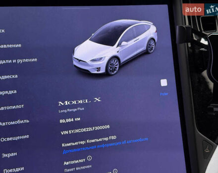 Білий Тесла Модель Х, об'ємом двигуна 0 л та пробігом 90 тис. км за 33500 $, фото 3 на Automoto.ua