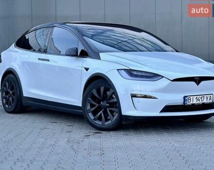 Білий Тесла Модель Х, об'ємом двигуна 0 л та пробігом 51 тис. км за 39500 $, фото 1 на Automoto.ua
