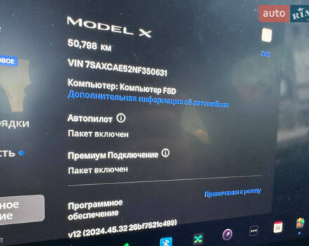 Белый Тесла Модель Х, объемом двигателя 0 л и пробегом 51 тыс. км за 39900 $, фото 30 на Automoto.ua