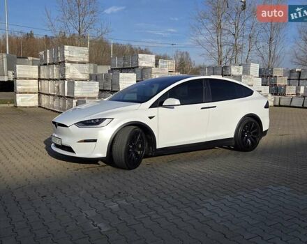 Білий Тесла Модель Х, об'ємом двигуна 0 л та пробігом 116 тис. км за 39900 $, фото 1 на Automoto.ua
